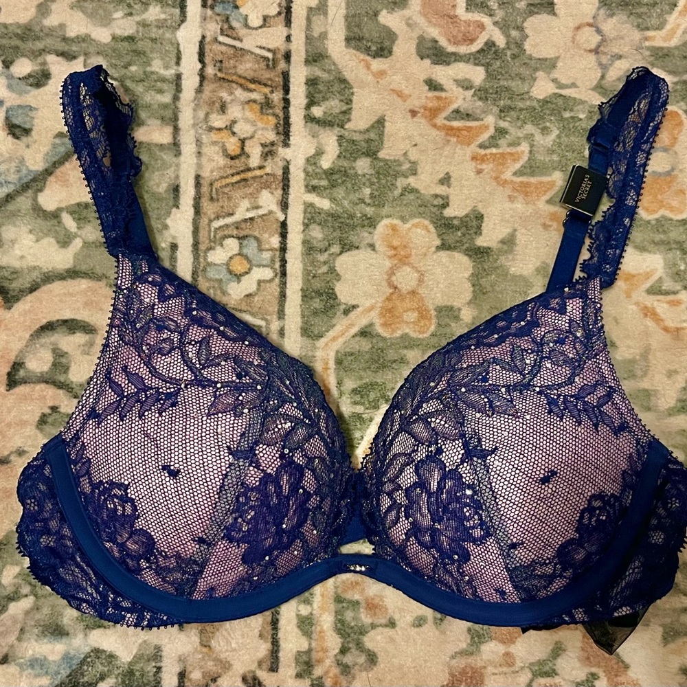 Victoria’s Secret Lace and Rhinestone Bra